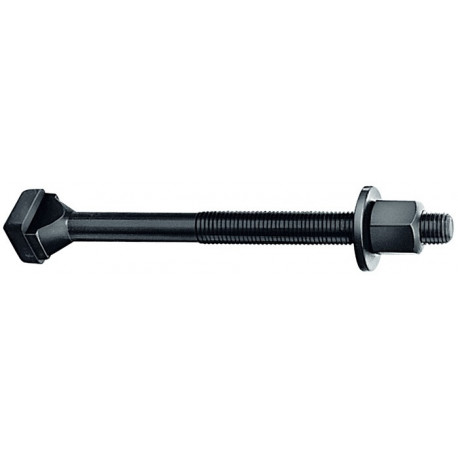 Vis pour rainure en T DIN 787 rainure en T 28mm M24 L.200mm Classe de qualité 8.8 m.Mutter u.Scheibe AMF