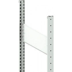 Châssis de support H2000xP500mm argent, META galvanisé