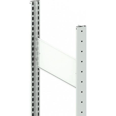 Châssis de support H2000xP600mm argent, META galvanisé