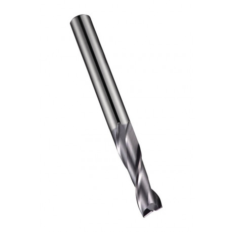 Fraise S922 Werksnorm D.2.5mm Gesamt-L.38mm HM TiAlN 30 degrés Z.2 DORMER