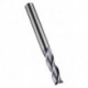 Fraise S933 Werksnorm D.2.5mm Gesamt-L.38mm HM TiAlN 30 degrés Z.3 DORMER