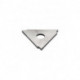 Insert de coupe K305 Epaisseur 1.3mm HSS-E Brut Angle de dégagement 0 Degrés DORMER (Par 10)