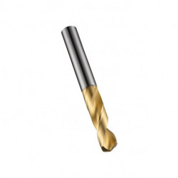 Foret hélicoidal DIN 6539 TypN R520 D.6.5mm HM TiN HA 2.5XD DORMER