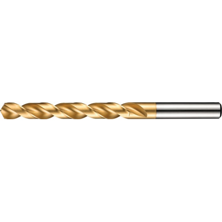 Foret hélicoidal A510 D.7.54mm HSS TiN Queue cylindrique droite s DORMER