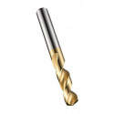 Foret hélicoidal A520 D.10.32mm HSS TiN Queue cylindrique droite s DORMER