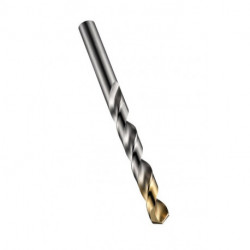 Foret hélicoidal TypN A002 D.7.14mm HSS Brut/TiN Queue cylindrique droite s DORMER (Par 10)