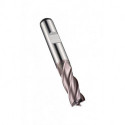Fraise C246 DIN 844 K D.10mm Coupe-L.22mm HSS-E-PM TiCN 30 degrés Z.4 DOR