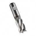 Fraise C247 DIN 844 K D.4.76mm Coupe-L.13mm HSS-E-PM Brut 30 degrés Z.4
