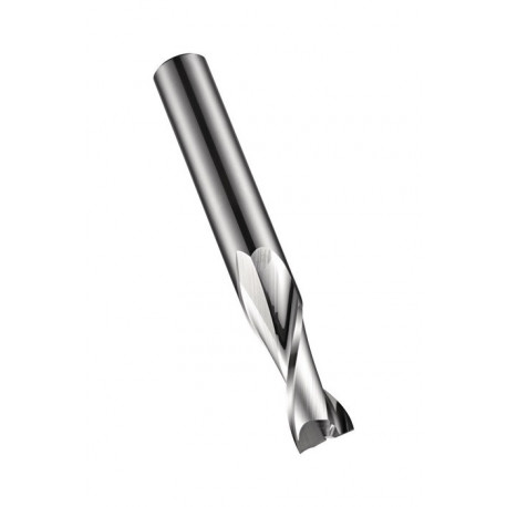 Fraise S610 Werksnorm R.0.1mm Gesamt-L.90mm HM Polished 30 degrés Z.2 DORMER