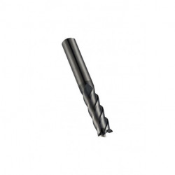 Fraise S717 Werksnorm Lg Total.100mm HM AlCrN 40 degrés Z.4 DORMER