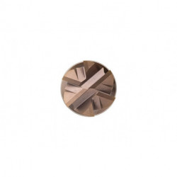 Fraise S526 Werksnorm Lg Total.100mm HM TiSiN 50 degrés Z.6 DORMER