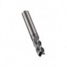 Fraise S763 Werksnorm R.0.3mm Gesamt-L.50mm HM AlCrN 40 degrés Z.4 DORMER