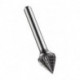 Fraise sur tige D.9.6mm HM Brut DORMER