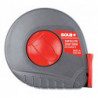 Mètre à ruban en boîtier L.30m l.10mm blanc laqué SOLA classe de précision II