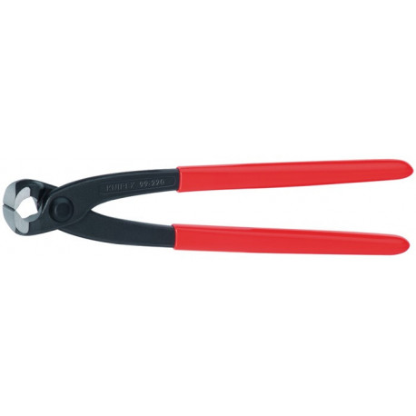 Monierzange L.300mm pol.noir atram.Ku.-Überzug KNIPEX