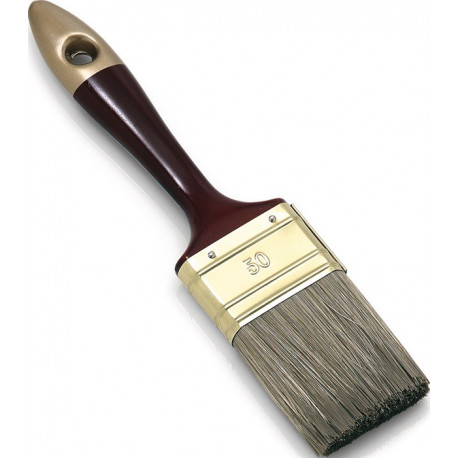 Pinceau à laquer 1 po. 25 mm brosse en Polymix laiton artisans