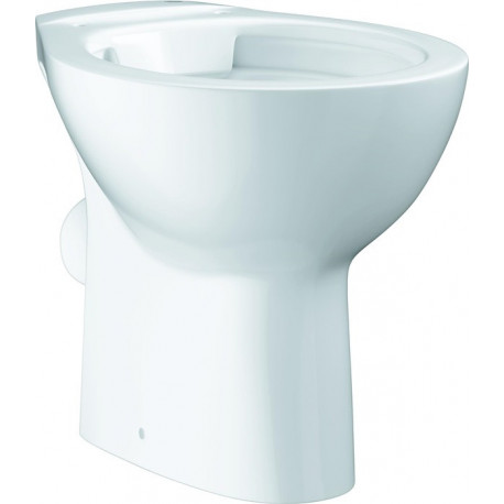 WC sur pied à fond creux BAU KERAMIK blanc alpin sans bride GROHE (Par 12)