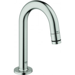 Robinet de lavabo à colonne universelle Grohe DN 15. Bec en C superacier