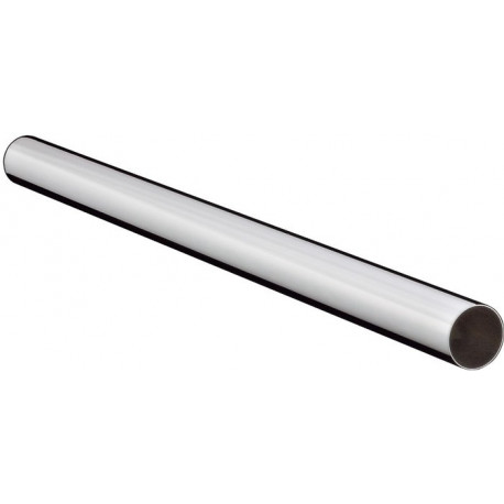 Tube droit chromé