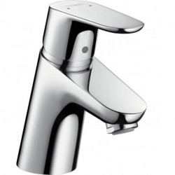 Mitigeur de lavabo 70 bonde Push-Open chromé FOCUS 70 DN 15 m ZAG 1 1/4Z chr