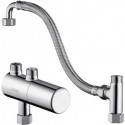 Robinet thermostatique chroméé