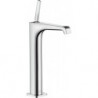 mitigeur lavabo 250 surélevé pour vasque libre, bonde à écoulement libre chroméé