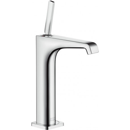 mitigeur lavabo 190 surélevé pour vasque libre, bonde à écoulement libre chroméé