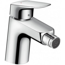 mitigeur bidet 70avec tirette et vidage synthétique chroméé