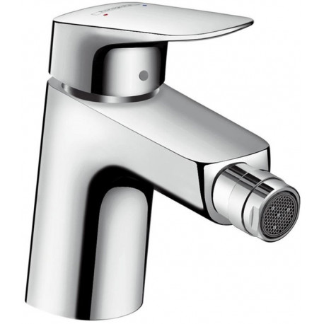 mitigeur bidet 70avec tirette et vidage synthétique chroméé