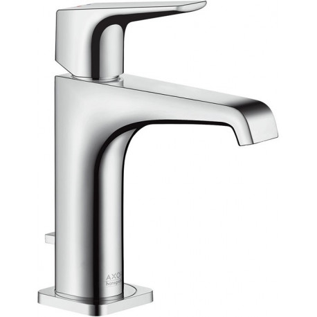 mitigeur lavabo 125avec poignée à levieravec tirette et vidage chroméé