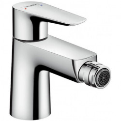 Mitigeur bidet, avec tirette et vidage chromé TALIS E DN 15 m Ablgrt G 1 1/4Z chr