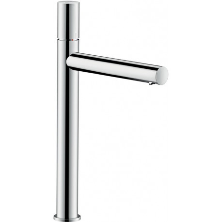 mitigeur lavabo 260, poignée zéro, bonde à écoulement libre chroméé