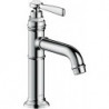 mitigeur lavabo 100 bonde à écoulement libre nickel brossé