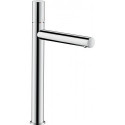 mitigeur lavabo 260, poignée zéro, bonde à écoulement libre nickel brossé