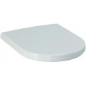 Abattant WC MODERNA / LIBERTY avec couvercle, sans obstacle blanc LAUFEN