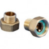 Raccord à vis en laiton R 1 pouce /28 ixG 1 1/2 pouce i 1 Sat pouce