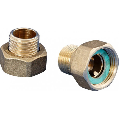 Raccord à vis en laiton R 1 1/4 pouce /35 ixG 2 pouce i 1 Sat pouce