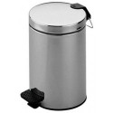 Poubelle finition chrome (inox poli) KEUCO