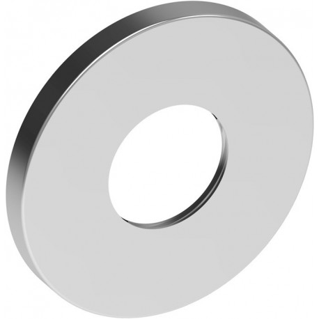 Rosace murale IXMO 105 mm, ronde, en laiton bronze brossé KEUCO