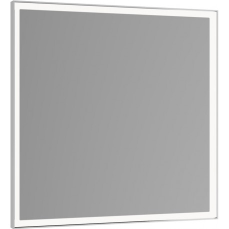 Miroir lumineux Royal Lumos 700x650x60mm anodisé argent avec miroir chauffant KEUCO