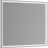 Miroir lumineux Royal Lumos 700 x 650 x 60 mm anodisé noir KEUCO