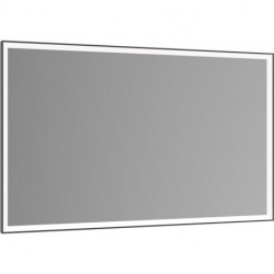 Miroir lumineux Royal Lumos 1400 x 650 x 60 mm anodisé noir KEUCO