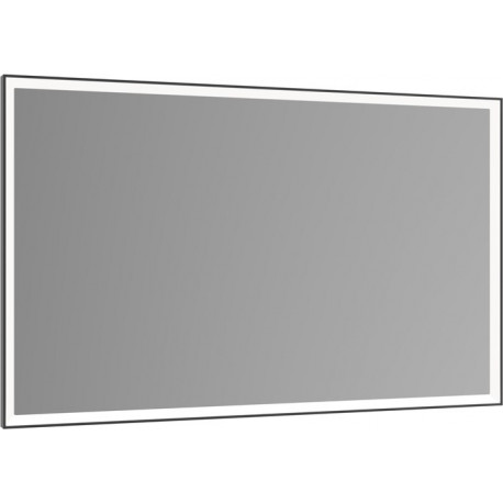 Miroir lumineux Royal Lumos 1050x650x60mm noir anodisé avec miroir chauffant KEUCO