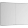 Mobile a specchio Royal Modular 2.0 600x700x120mm anodizzato argento, non illuminato, prolunga a parete, 2 prese KEUCO