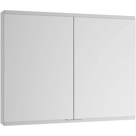 Mobile a specchio Royal Modular 2.0 600x900x120mm anodizzato argento non illuminato, incasso, 1 presa, USB KEUCO