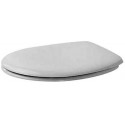 Abattant WC sans fermeture souple étroit inox pergamon