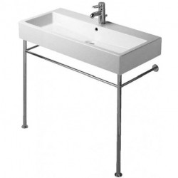 Support métallique VERO réglable en hauteur +50mm pour lavabo 045410 chromé 