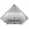 Baignoire d'angle D-CODE 2 dossiers, blanc 1400 x 1400 mm DURAVIT