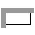 Panneau de baignoire Duravit STARCK 1690x690mm angle gauche acrylique blanc