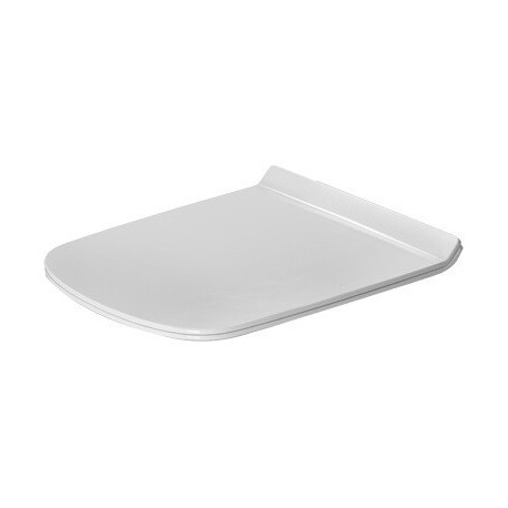 Abattant WC DURASTYLE sans fermeture souple allongé amovible